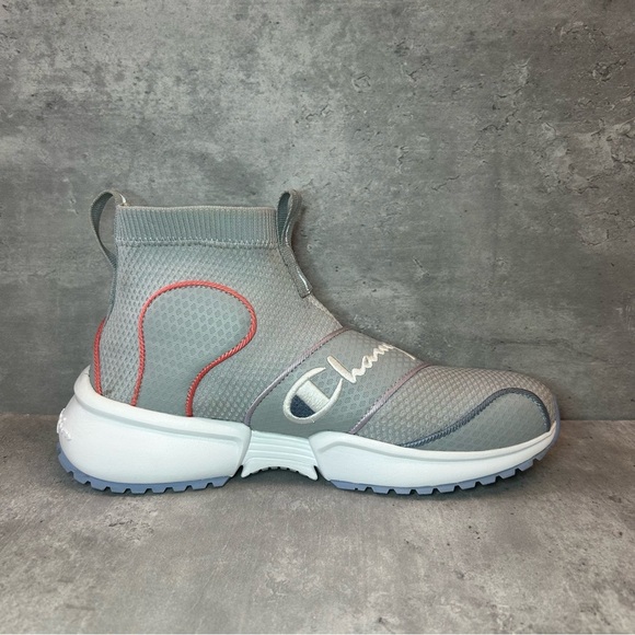 Champion RF 21 Mid Sneakers Womens sz 10 - grey - Picture 3 of 6